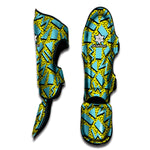 Retro Funky Pattern Print Muay Thai Shin Guard