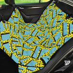 Retro Funky Pattern Print Pet Car Back Seat Cover