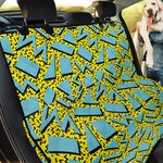 Retro Funky Pattern Print Pet Car Back Seat Cover