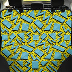 Retro Funky Pattern Print Pet Car Back Seat Cover