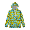 Retro Funky Pattern Print Pullover Hoodie