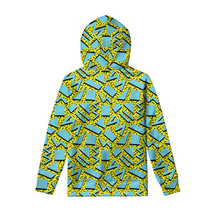 Retro Funky Pattern Print Pullover Hoodie