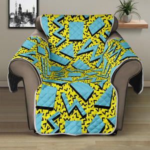 Retro Funky Pattern Print Recliner Protector