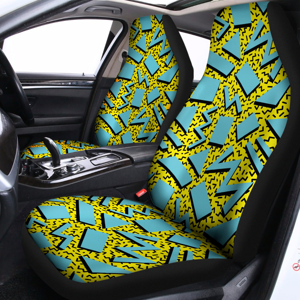Retro Funky Pattern Print Universal Fit Car Seat Covers