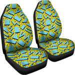 Retro Funky Pattern Print Universal Fit Car Seat Covers