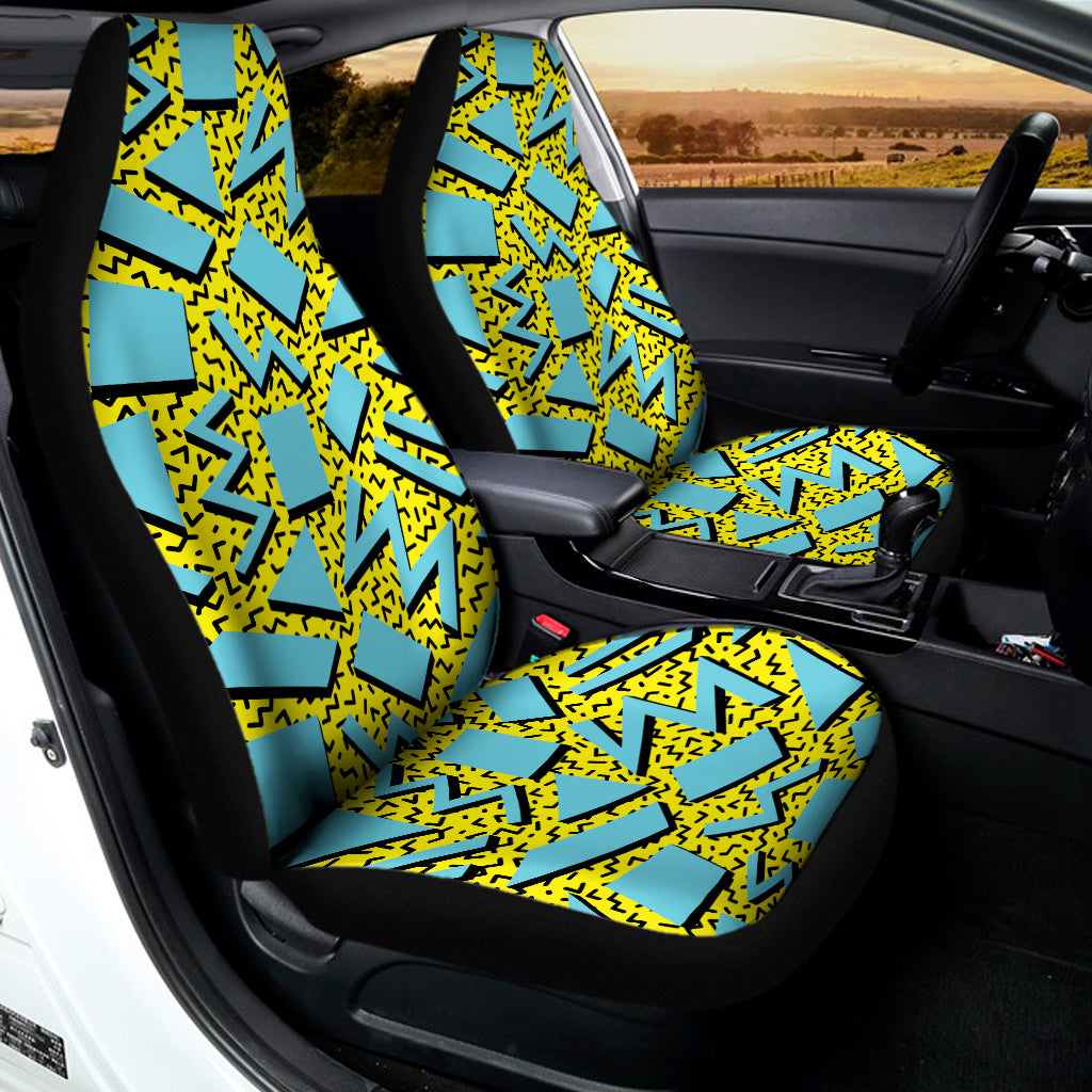 Retro Funky Pattern Print Universal Fit Car Seat Covers