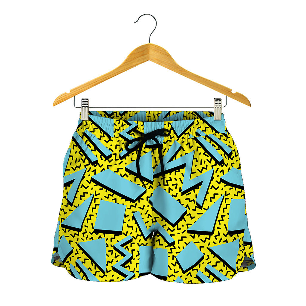 Retro Funky Pattern Print Women's Shorts