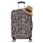 Retro Indian Paisley Pattern Print Luggage Cover