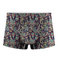Retro Indian Paisley Pattern Print Men's Boxer Briefs