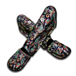 Retro Indian Paisley Pattern Print Muay Thai Shin Guard