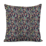Retro Indian Paisley Pattern Print Pillow Cover