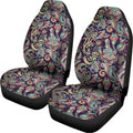 Retro Indian Paisley Pattern Print Universal Fit Car Seat Covers