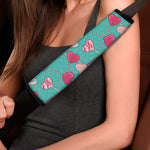 Retro Lollipop Pattern Print Car Seat Belt Covers