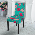 Retro Lollipop Pattern Print Dining Chair Slipcover