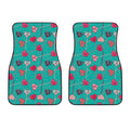 Retro Lollipop Pattern Print Front Car Floor Mats