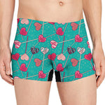 Retro Lollipop Pattern Print Men's Boxer Briefs