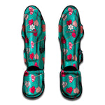 Retro Lollipop Pattern Print Muay Thai Shin Guard