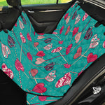 Retro Lollipop Pattern Print Pet Car Back Seat Cover