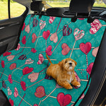 Retro Lollipop Pattern Print Pet Car Back Seat Cover