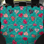 Retro Lollipop Pattern Print Pet Car Back Seat Cover