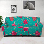 Retro Lollipop Pattern Print Sofa Cover