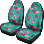 Retro Lollipop Pattern Print Universal Fit Car Seat Covers