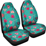 Retro Lollipop Pattern Print Universal Fit Car Seat Covers
