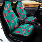 Retro Lollipop Pattern Print Universal Fit Car Seat Covers