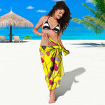 Retro Lollipop Print Beach Sarong Wrap