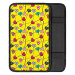 Retro Lollipop Print Car Center Console Cover