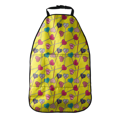 Retro Lollipop Print Car Seat Organizers