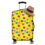Retro Lollipop Print Luggage Cover