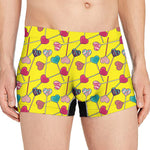 Retro Lollipop Print Men's Boxer Briefs