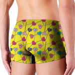 Retro Lollipop Print Men's Boxer Briefs