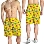 Retro Lollipop Print Men's Shorts