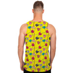 Retro Lollipop Print Men's Tank Top