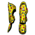 Retro Lollipop Print Muay Thai Shin Guard