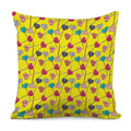 Retro Lollipop Print Pillow Cover