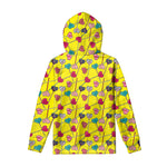 Retro Lollipop Print Pullover Hoodie