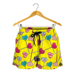 Retro Lollipop Print Women's Shorts