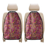 Retro Paisley Pattern Print Car Seat Organizers