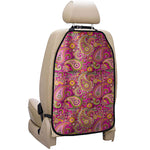 Retro Paisley Pattern Print Car Seat Organizers