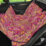 Retro Paisley Pattern Print Pet Car Back Seat Cover