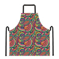 Retro Psychedelic Hippie Pattern Print Apron