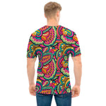 Retro Psychedelic Hippie Pattern Print Men's T-Shirt