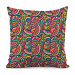 Retro Psychedelic Hippie Pattern Print Pillow Cover