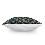 Retro Sea Turtle Pattern Print Pillow Cover