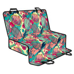 Retro Tennis Pattern Print Pet Car Back Seat Cover