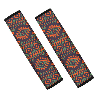 Retro Tribal Navajo Pattern Print Car Seat Belt Covers