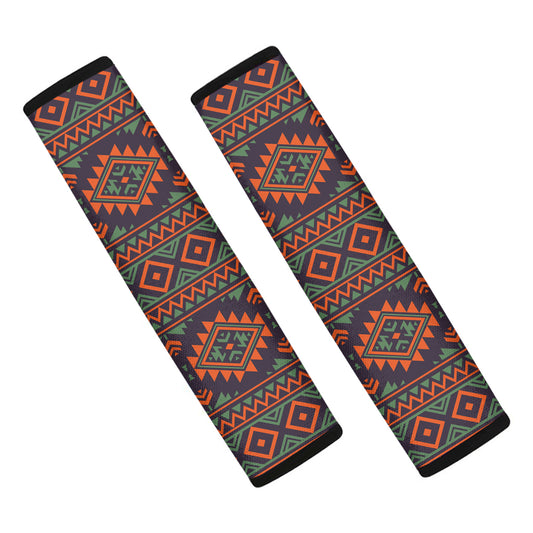 Retro Tribal Navajo Pattern Print Car Seat Belt Covers